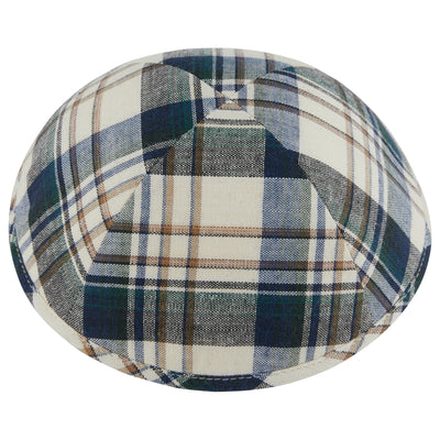 Custom Plaid Kippah