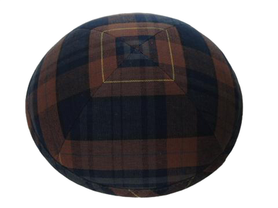 Custom Plaid Kippah